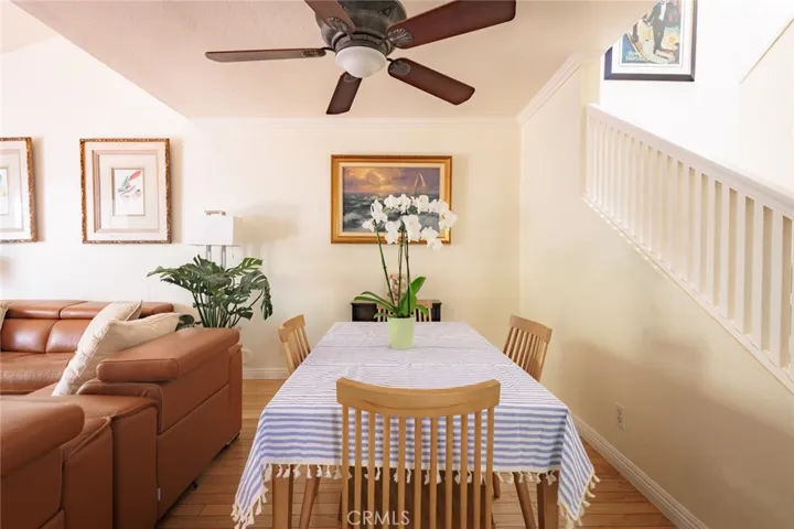 Ceiling fans throughout.