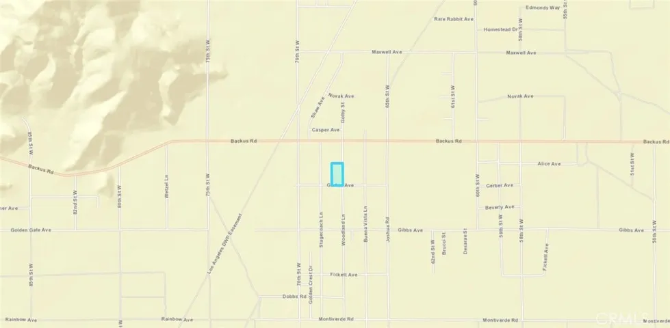 0 Woodland Lane, Mojave, California 93501