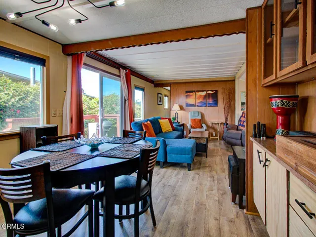 Dining to living room