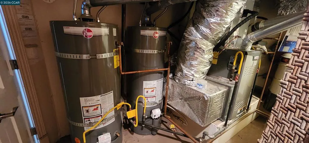 Utility Room 2 Hotwater Heaters
