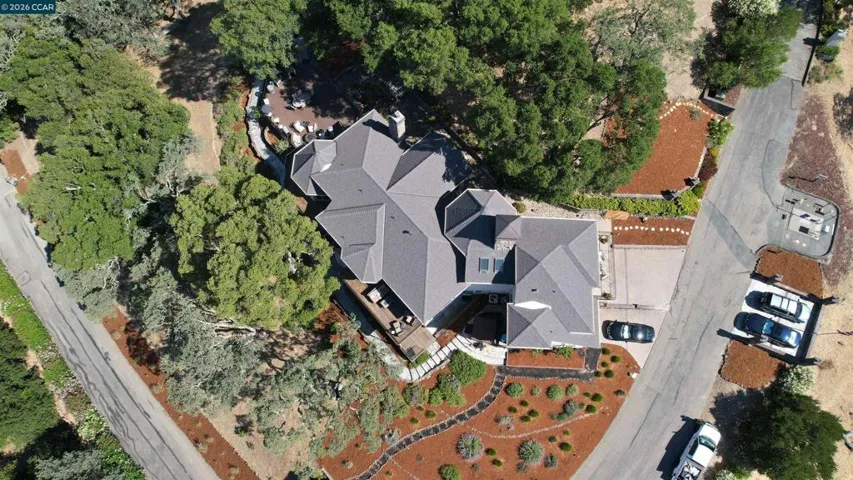 Top of House Drone View