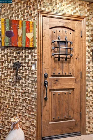 Wine Cellar Entrance