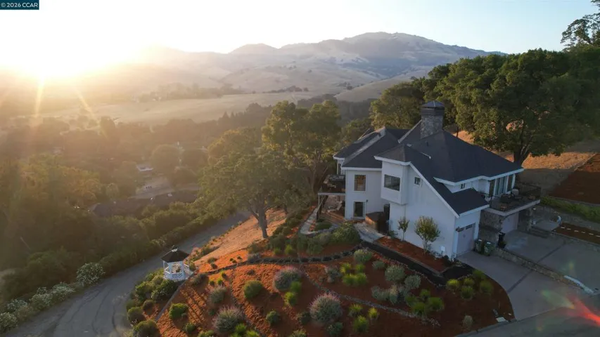 House Drone at Sunrise