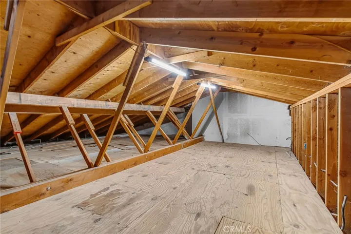 Stand up attic space