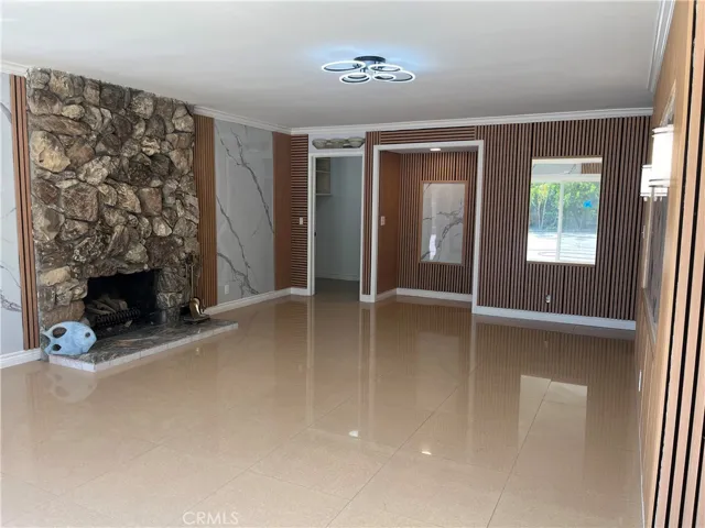 Family Room with Fire Place
