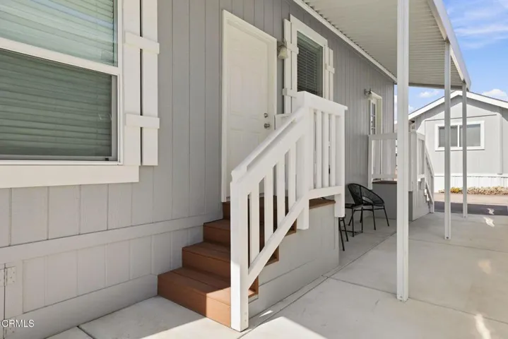 Back entrance