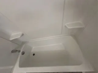 hallway bathroom bathtub