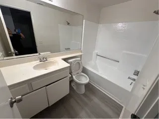 hallway bathroom