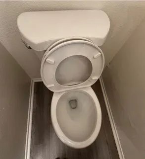 hallway bathroom toilet