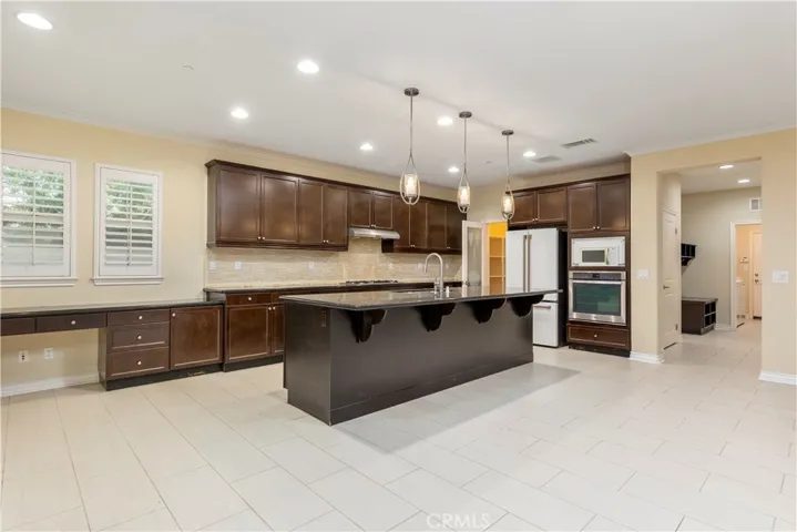 Back Sliding Door to Kitchen