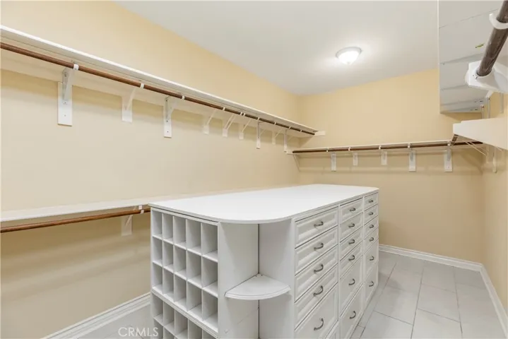 Enormous Showcase Primary Closet