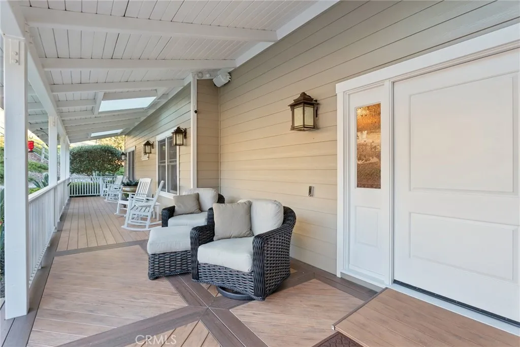 Front covered porch