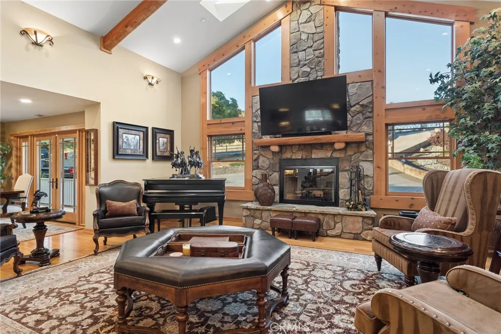 formal living room big windows