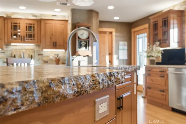 raw edge granite counter tops