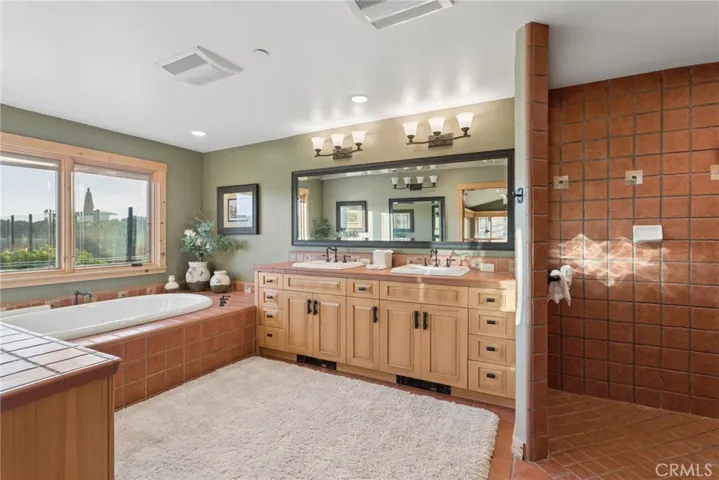 primary bedroom walk in shower