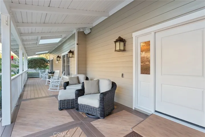 Front covered porch
