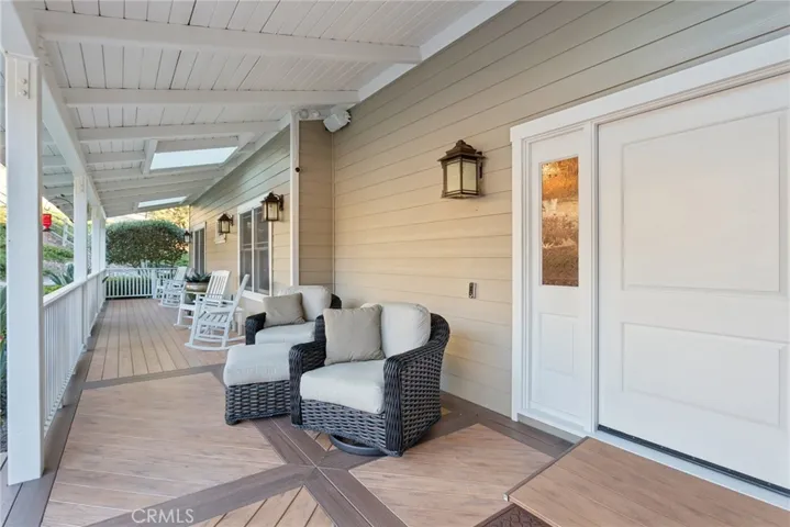 Front covered porch