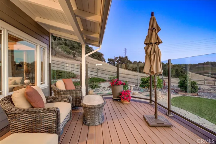 primary bedroom private deck