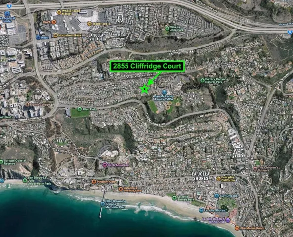 2855 Cliffridge Ct, La Jolla, California 92037
