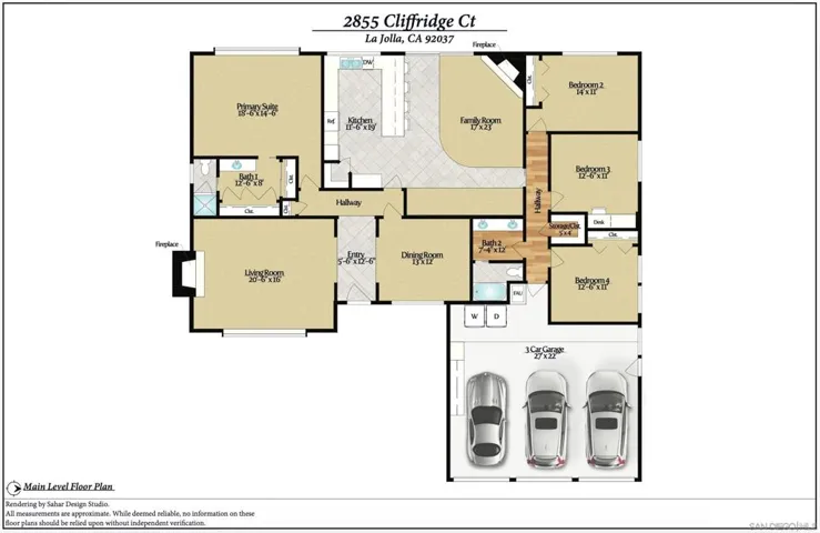 2855 Cliffridge Ct, La Jolla, California 92037