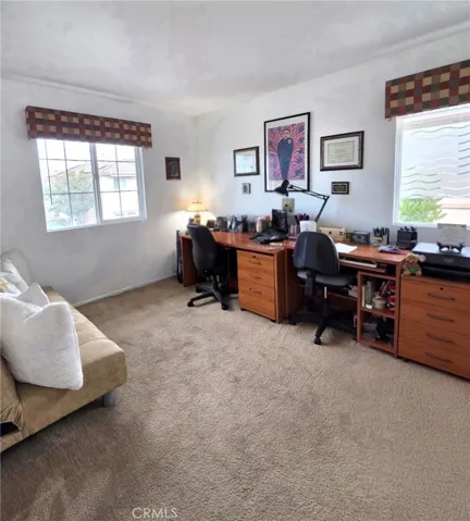 Bedroom #3 being used as office