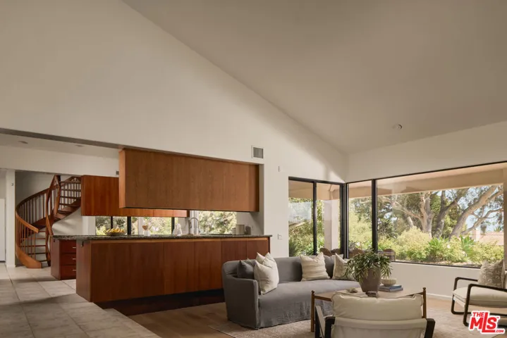 Family Room and Kitchen
