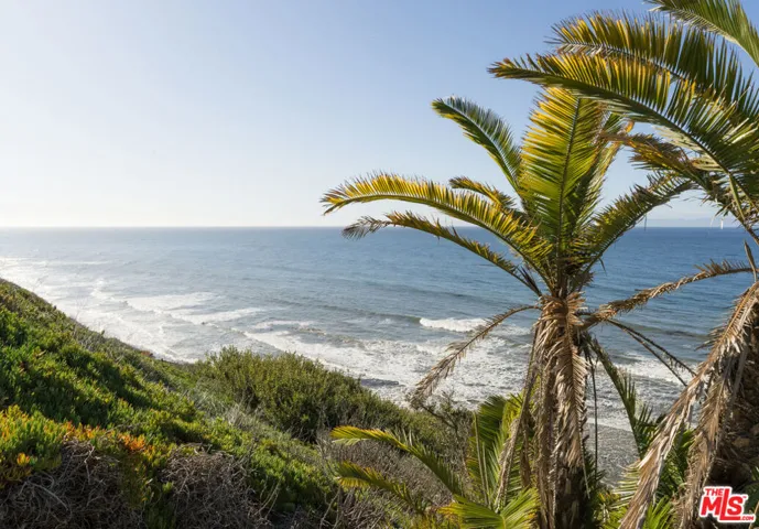 Bluff toward ocean