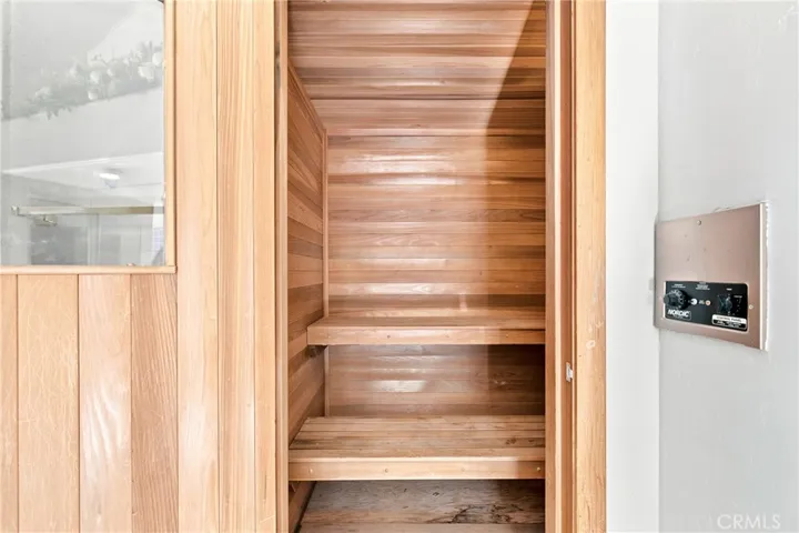 Sauna in primary bath