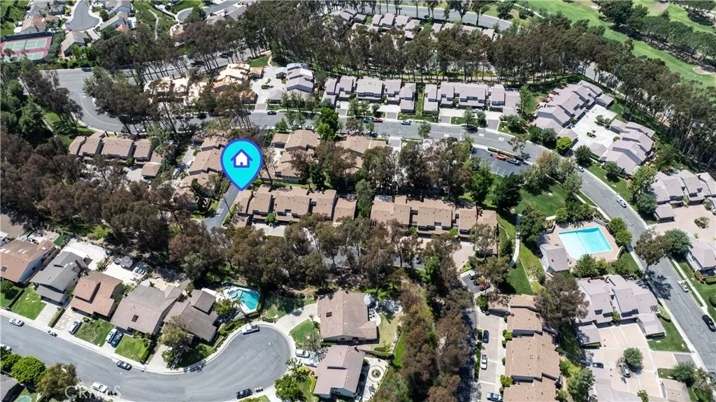 Walking distance to community pool (on right)