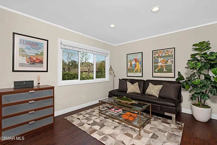 Upstairs Bedroom with Seating Area
