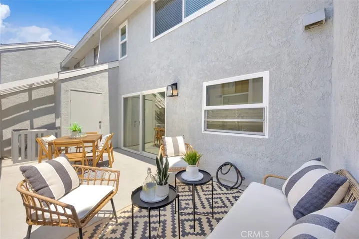 Room for dining, entertainment and storage.