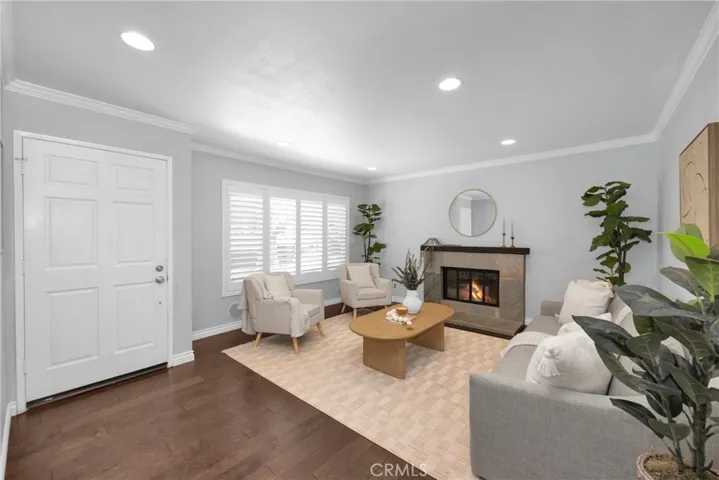 Walk into a retreat style living space.
