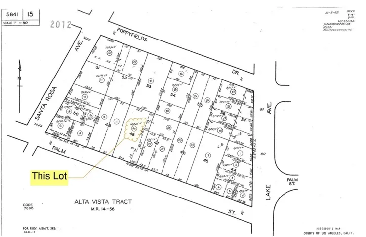 677 E Palm, Altadena, California 91001