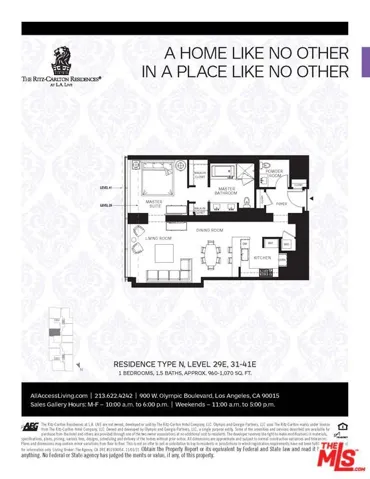 900 W Olympic Boulevard 31e, Los Angeles, California 90015