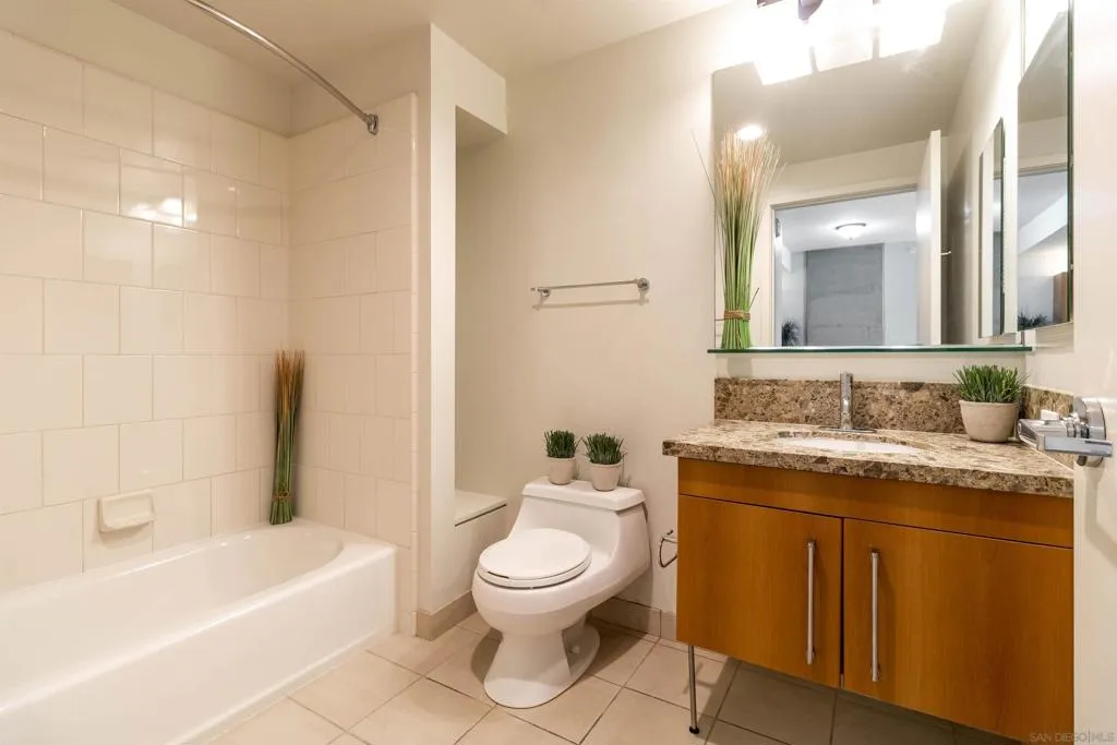 Perfectly positioned outside of bedroom!