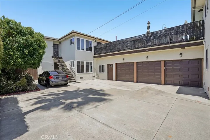 3 single garages