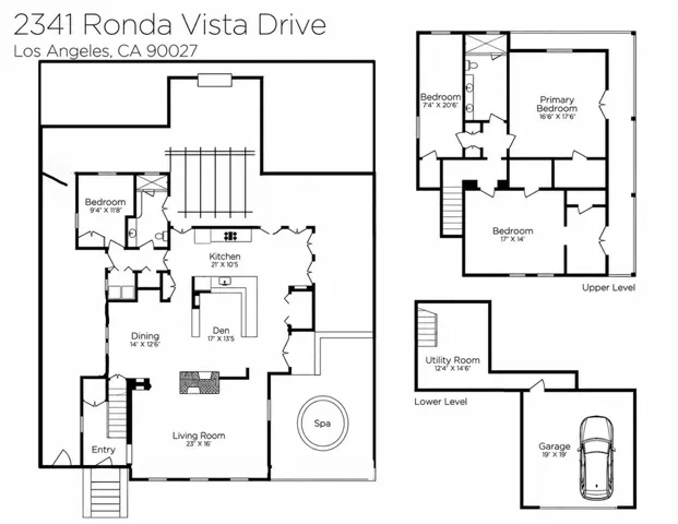 2341 Ronda Vista Floor Plan