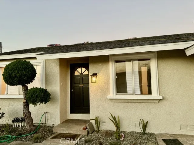 Front of the house.