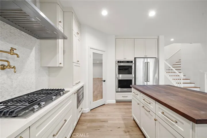 Stainless steel appliances including refrigerator