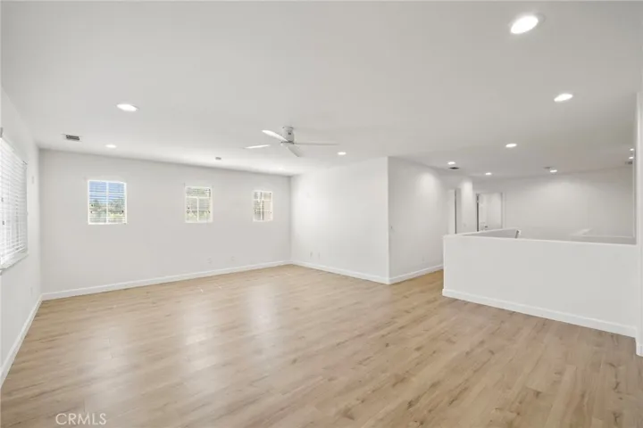 Upstairs open living space
