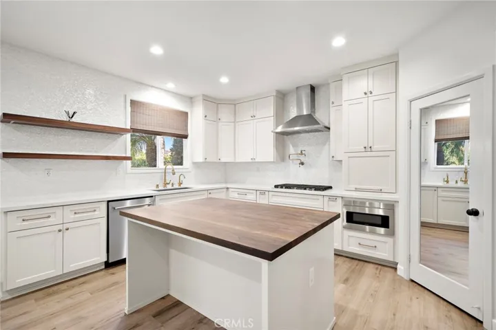 Custom remodeled kitchen