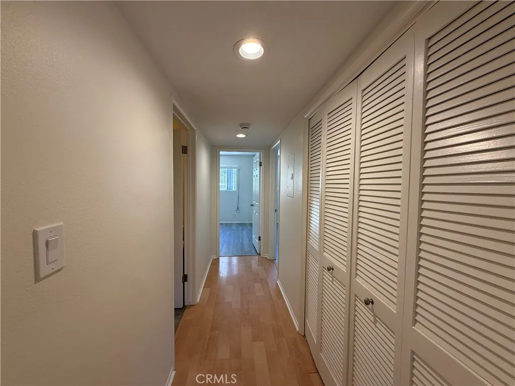 Laundry area on right