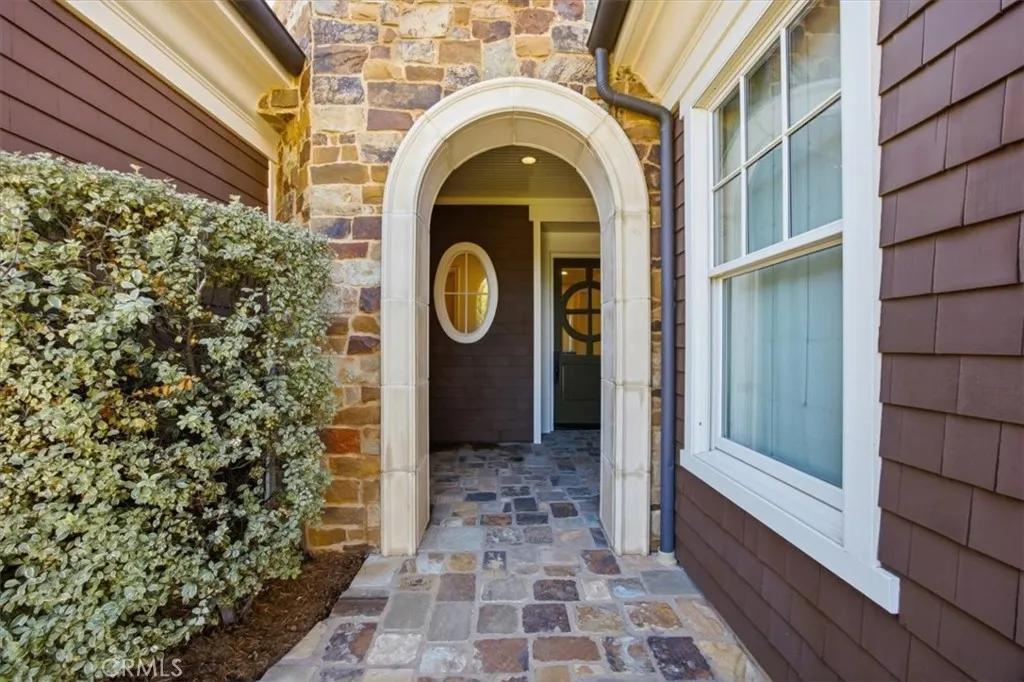 Front Covered Porch Entryway