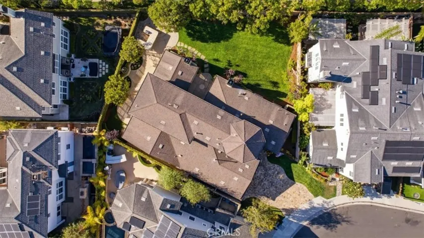 Overhead view of Property via Drone