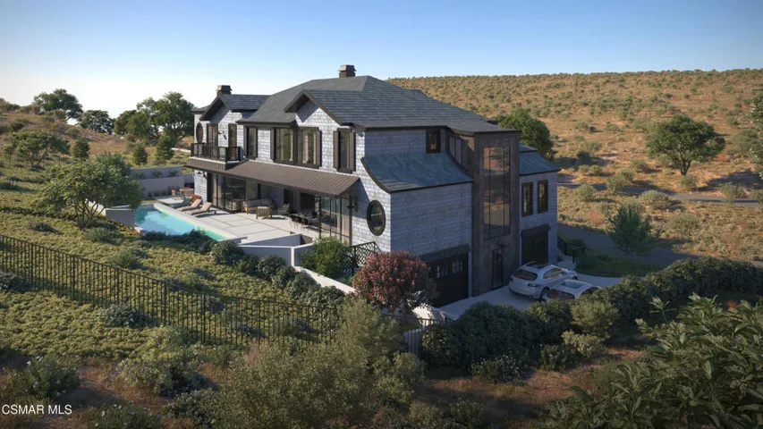Rendering back view