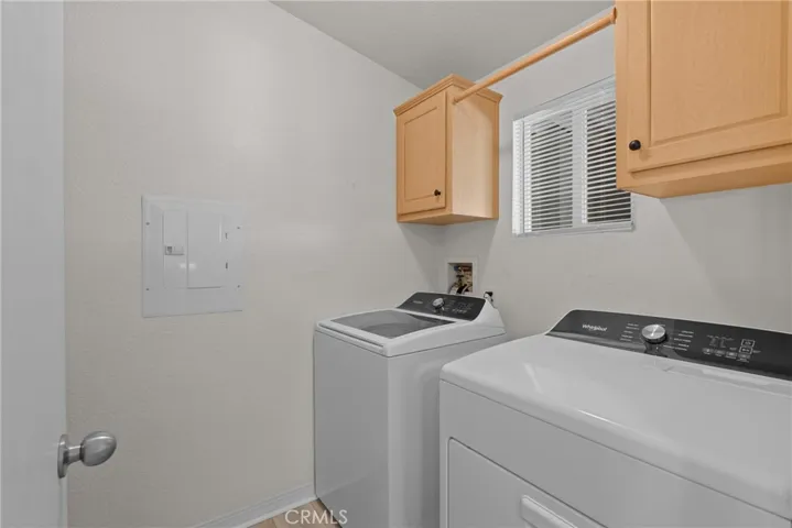 Inside laundry room