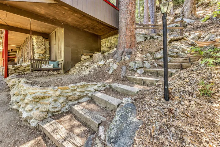 Stairs to House