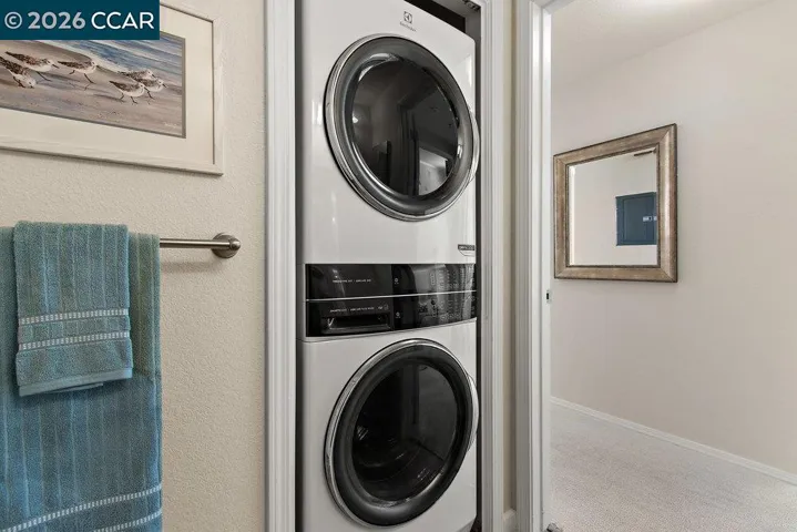 Washer/Dryer in Half Bath