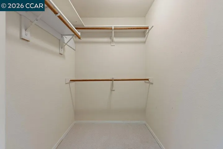 Walk-in Closet in Primary Bath