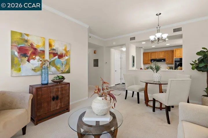 Living Room facing Dining Area